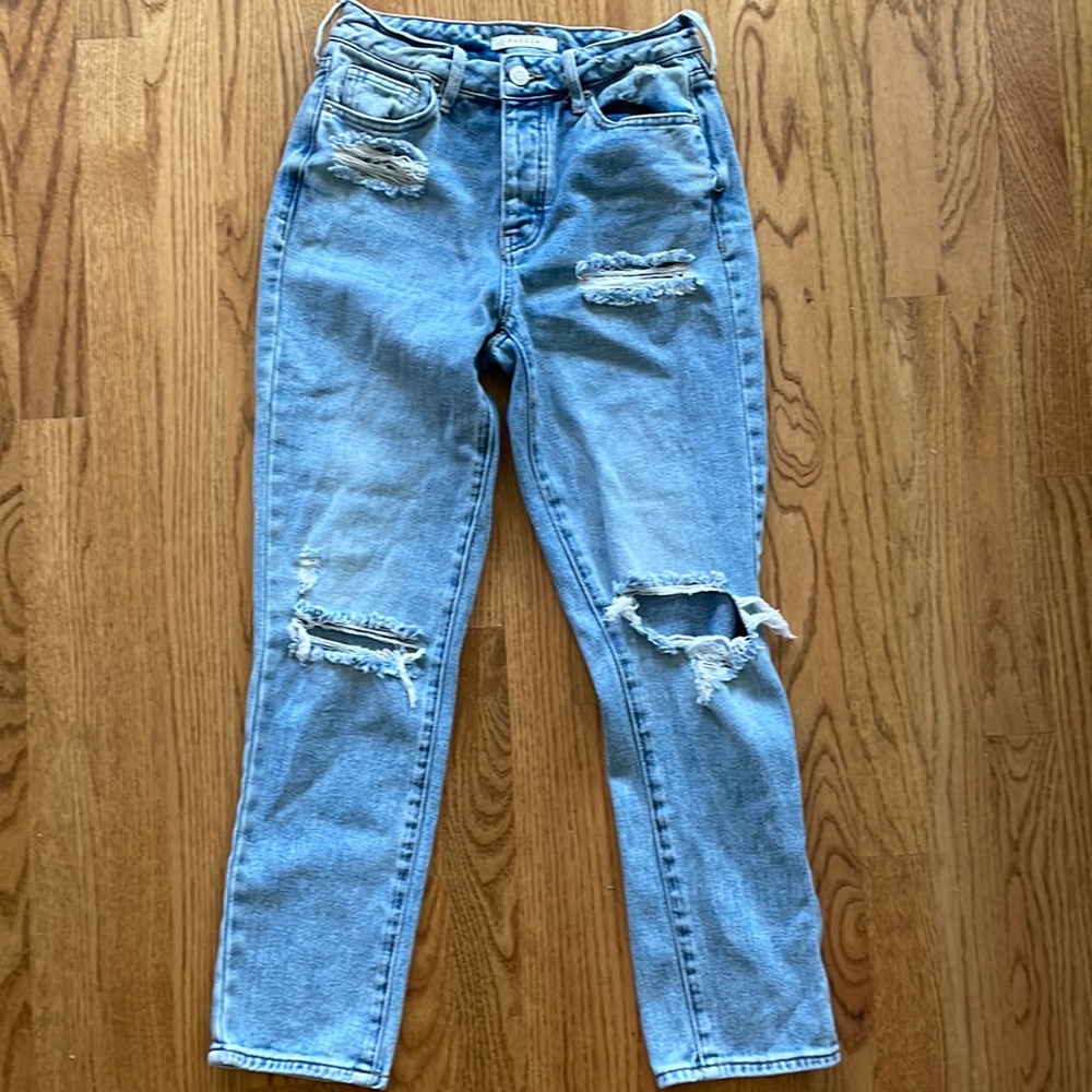 PacSun Distressed Mom Jeans